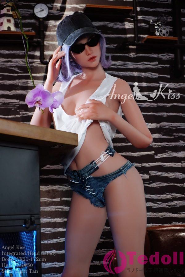 Angelkiss LS#50 香鶴記 172cm高身長熟女 官能的な外国人ラブドール フルシリコン製 Bカップ 小麦肌