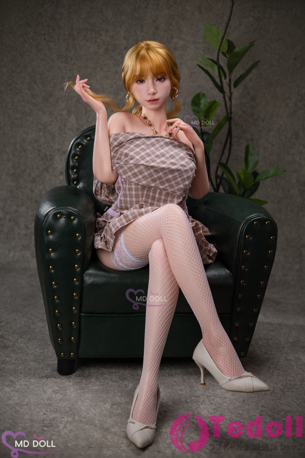 MD DOLL #M43 Fanny ROS口腔選択可 160cm Cカップ フルシリコン製 金髪お姉さん系 曲線美リアルラブドール ノーマル肌