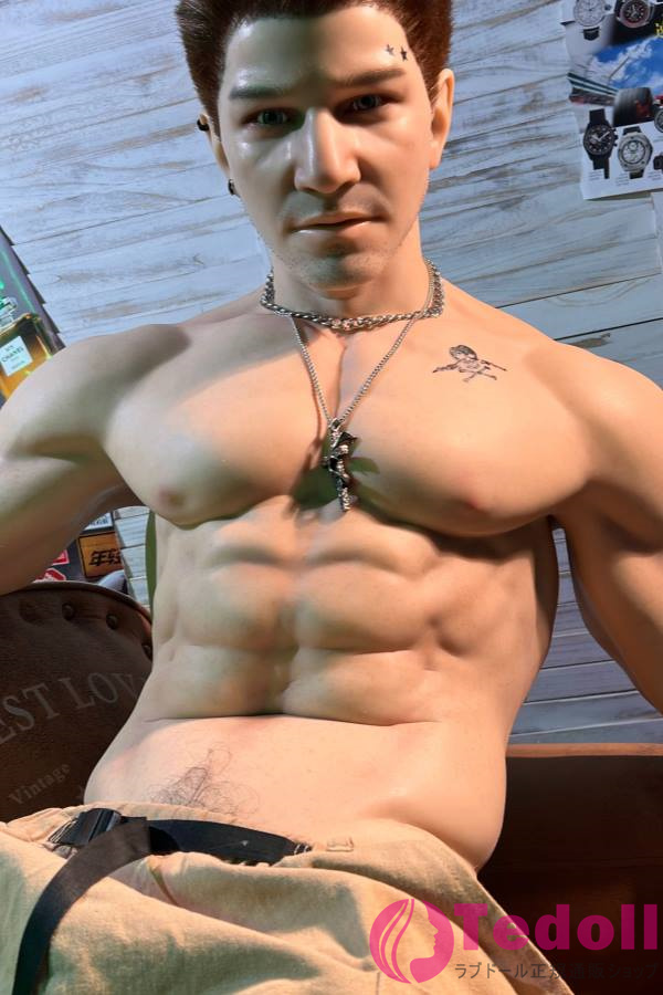Realing 昊骏「Herman」 180cm男性型 女性向け ラブドール シリコン製 筋肉体型 等身大 セックス人形 ノーマル肌