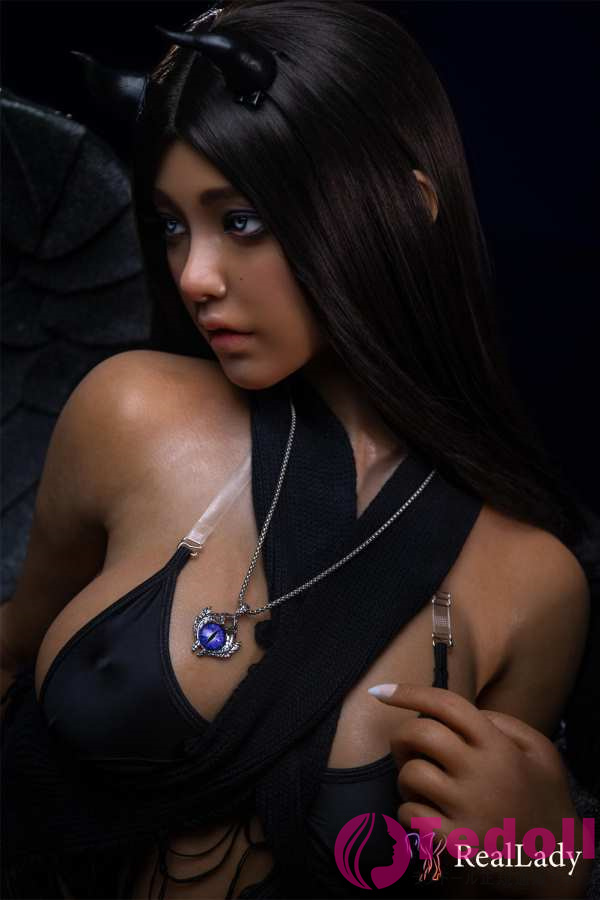 Real Lady S40 Eileen 170cmフルシリコン製 高級 等身 大 ダッチワイフ と セックス 悪魔人形 美尻 ラブドール Cカップ ブラウン肌