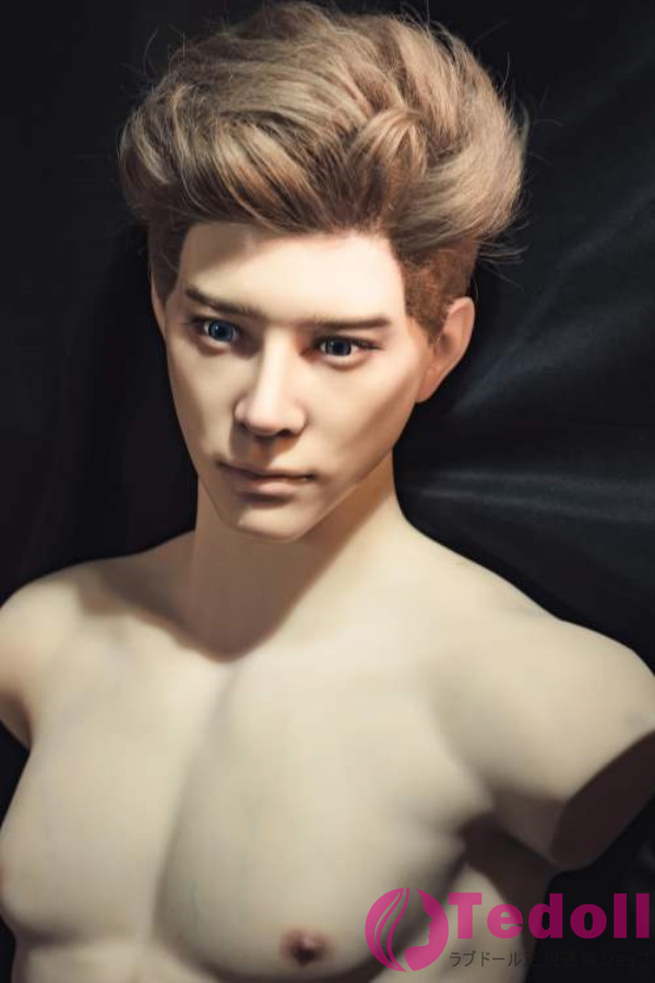 Realing 朗烨 82cm強くて力強い筋肉上半身男性ラブドール 女性用リアルドールトルソー シリコンヘッド+TPEボディ ノーマル肌