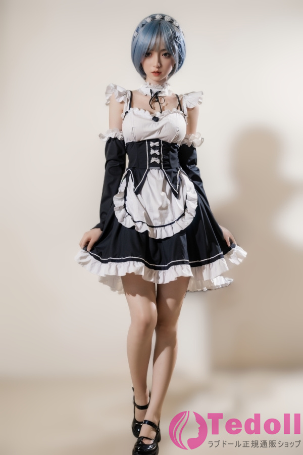 Orange In #600 Mary 158cm-B 華奢なスレンダーボディラブドール 高級シリコン製 コスプレメイド制服ダッチワイフ Cカップ 白い肌 口開閉＆口腔模擬付き