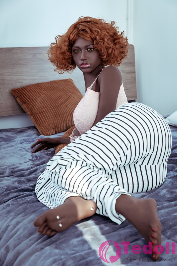 Galaxy Dolls C10 Lisette 158cm Hカップ 黒肌ラブドール 巻き髪 黒人 熟女 爆乳 肥満系 デカ尻 TPE製リアルドール 販売