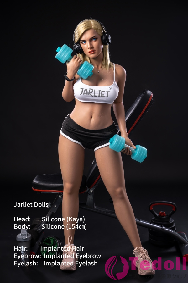 Jarlietdoll Jarliet Topシリーズ Kaya 154cmスポーツ系 金髪 外人 高級シリコン製ラブドール セックス 熟女 等身大 ダッチワイフ Dカップ 小麦肌