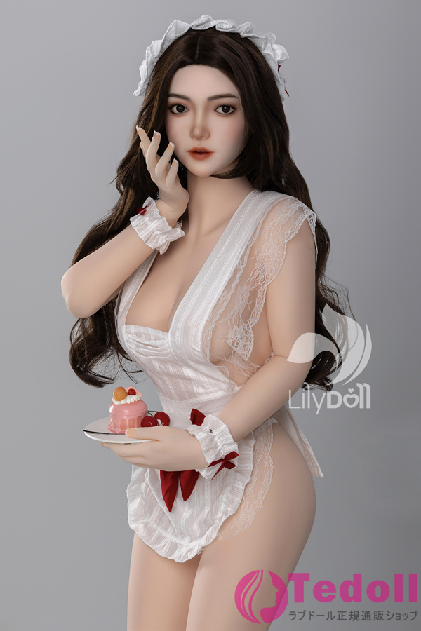 LilyDoll #LH030A-C Elara-C 158cm色白美人 裸エプロンセックス ラブドール シリコンヘッド+TPEボディ 等身 大 エロダッチワイフ Dカップ 白い肌
