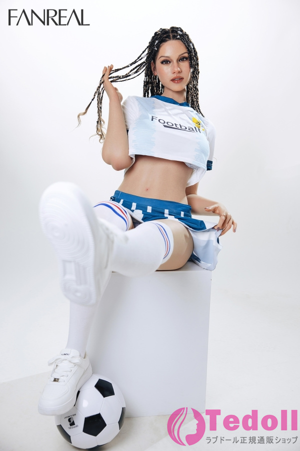 FANREAL Vanessa 口開閉＆口腔模擬付き 168cmフルシリコン製 欧米系 セクシー ラブドール スレンダーガールセックス人形 Fカップ ブラウン肌