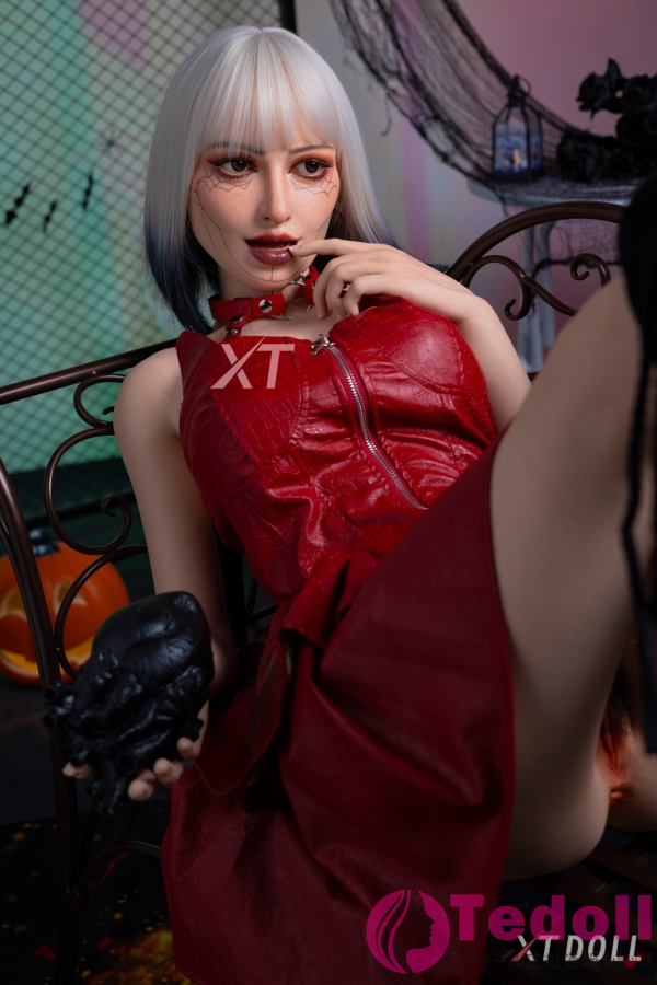 XTDOLL #XT-37-A Andrea 軽量化ボディ25kg 163cmハロウィンを楽しむ欧米熟女 ラブドール フルシリコン製 巨乳 セックスドール Fカップ ノーマル肌 口開閉＆口腔模擬付き