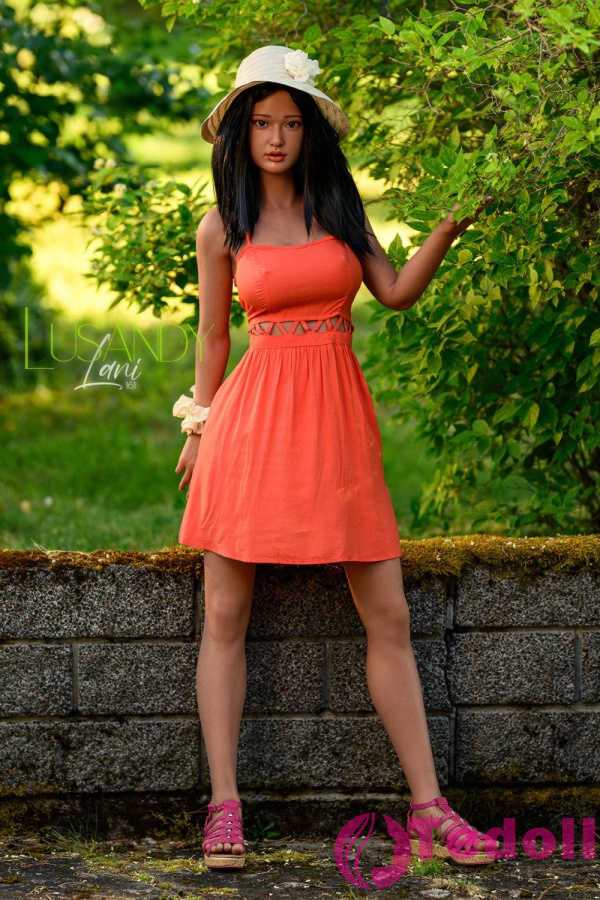 Lusandy Doll Lani ROS口腔 161cmフルシリコン製 スリム 熟女 優雅な大人系ダッチワイフ Dカップ ブラウン肌