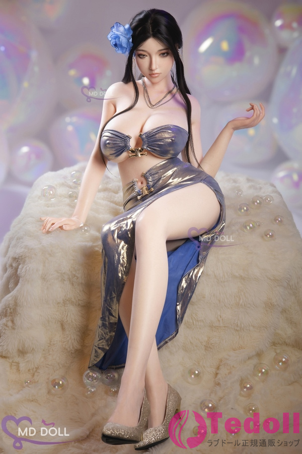 MD DOLL #M39 Linda ROS口腔選択可 164cm(B) Hカップ 爆乳 フルシリコン製 魅惑的な表情の清楚系美人リアルセックスドール ノーマル肌