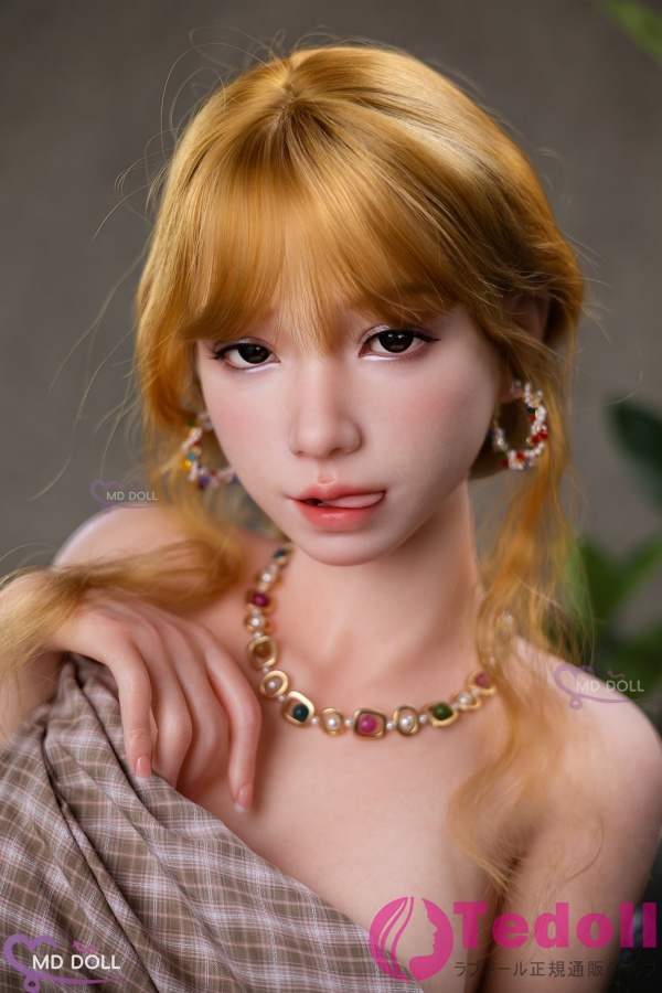 MD DOLL #M43 Fanny ROS口腔選択可 160cm Cカップ フルシリコン製 金髪お姉さん系 曲線美リアルラブドール ノーマル肌