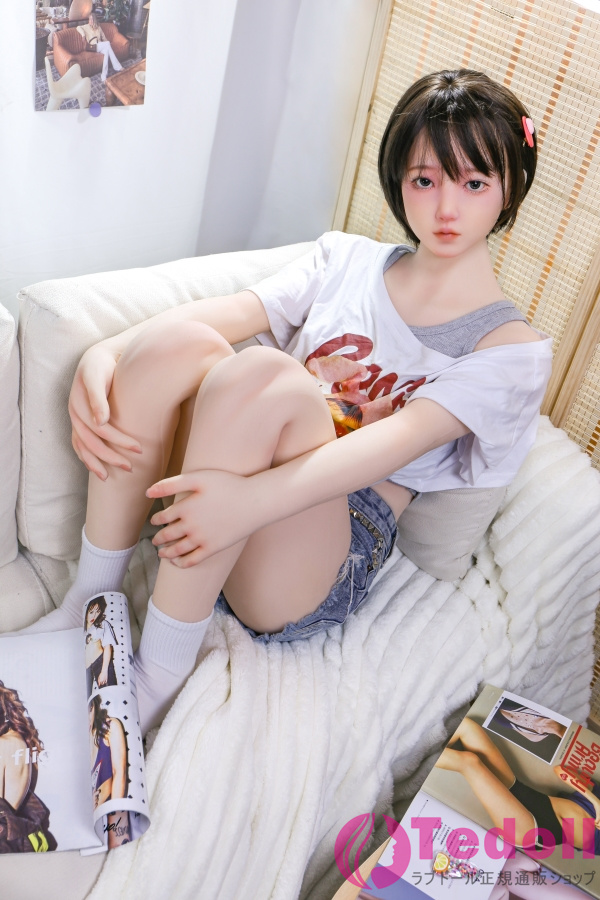 XYCOLO DOLL 奈良（Stella） 153cmプラチナシリコン製 清楚系 可愛い 短髪美少女リアルラブドール Aカップ ライトピンク肌