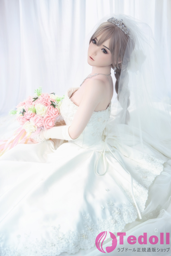 FU DOLL J019 言絵 150cm絶妙な女性ラブドール 綺麗な花嫁リアルダッチワイフ Bカップ ノーマル肌 掲載画像はフルシリコン製