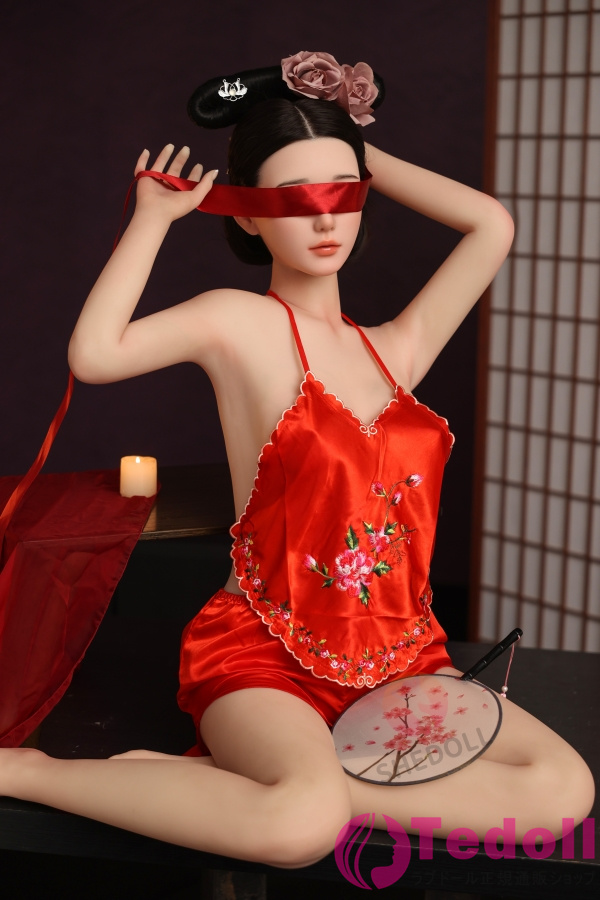 SHE DOLL 阿初 158cm中国風スレンダー熟女ラブドール 高品質リアルなダッチワイフ Cカップ ノーマル肌 掲載画像はシリコンヘッド+TPEボディ