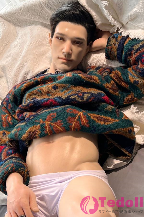Realing 麒轩「Bertin」 180cmハンサムな男性 シリコン製ドール 女性用リアル ラブドール ノーマル肌