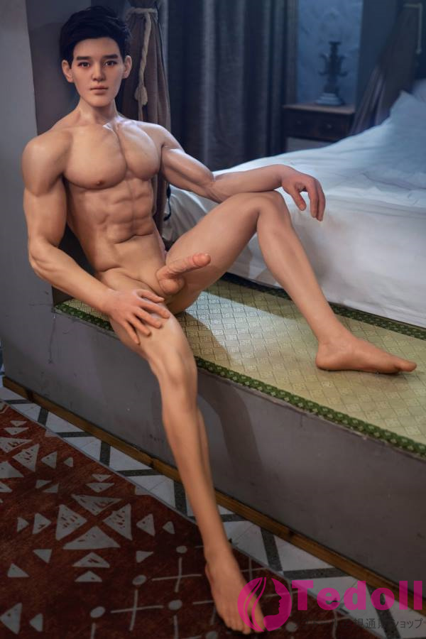 Realing 铭瑄「Martin」 175cm筋肉型ダッチワイフ ハンサムな男性 等身大 リアル ドール 女性用 小麦肌 掲載画像はフルシリコン製