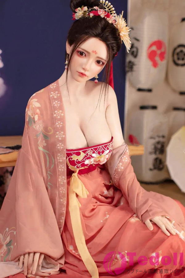 JX DOLL A34 琪「Qi」 150cm中国 美人 お姉さん系ラブドール 高級 シリコン製 ダッチワイフ cosplay 漢服 人形 Dカップ ノーマル肌