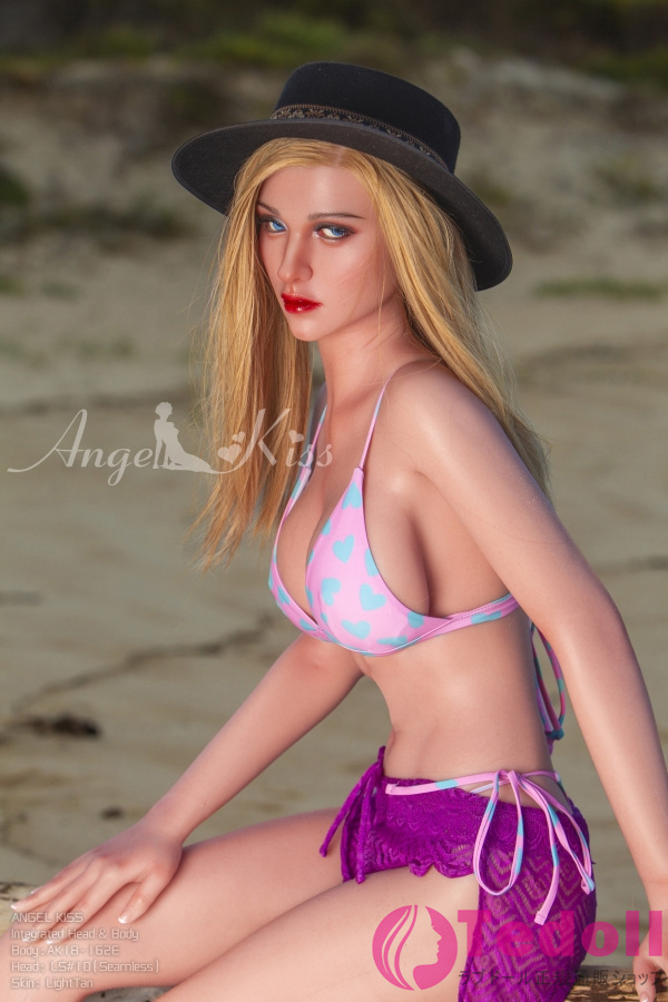 Angelkiss LS#10 亜津絵 162cm欧米風 フルシリコン製 ラブドール 熟女 セックス ダッチワイフ 高級 シームレスヘッドとボディの一体型等身大ドール Eカップ 小麦肌