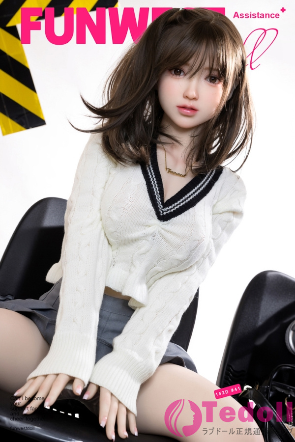 Funwest Doll #041 Amy 152cm清楚系 キレカワラブドール TPE製 キュートな美人ダッチワイフ 良乳 Dカップ ノーマル肌