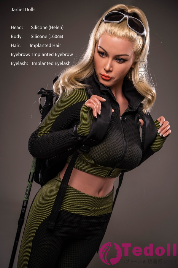Jarlietdoll Jarliet Topシリーズ Helen 160cm海外シリコン製ラブドール 等身大 金髪熟女リアルドール 良乳 Cカップ 小麦肌