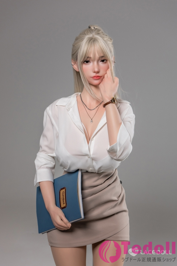 LACEDOLL 冬語 163cmセクシーな美人秘書 ラブドール 等身大 金髪ダッチワイフ 爆乳 Hカップ ノーマル肌 掲載画像はフルシリコン製