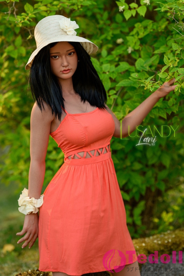 Lusandy Doll Lani ROS口腔 161cmフルシリコン製 スリム 熟女 優雅な大人系ダッチワイフ Dカップ ブラウン肌