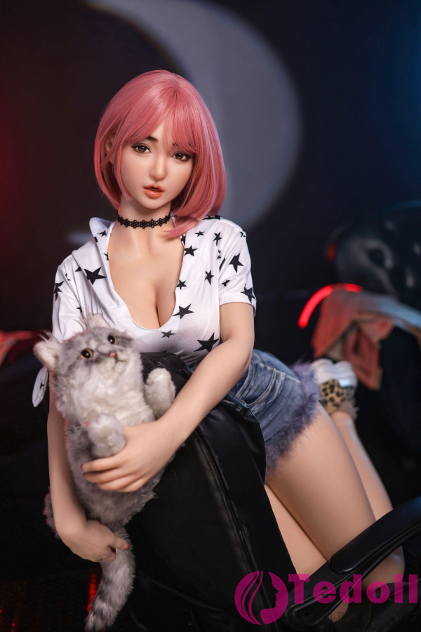 JYDOLL 幕汐 2.0 口開閉＆口腔模擬付き 163cm 清楚系 ピンク髪美人 等身大ドール フルシリコン製ラブドール 巨乳 Fカップ ノーマル肌