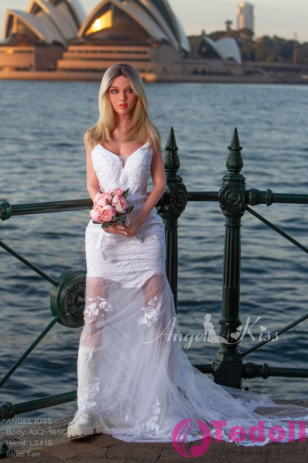 Angelkiss LS#15 幸都枝 165cm海外 美しい花嫁ラブドール 等身大 高級シリコン製セックス人形 Fカップ ブラウン肌