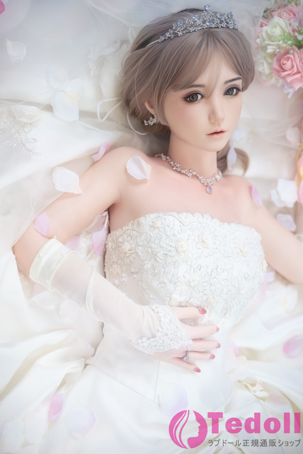 FU DOLL J019 言絵 150cm絶妙な女性ラブドール 綺麗な花嫁リアルダッチワイフ Bカップ ノーマル肌 掲載画像はフルシリコン製