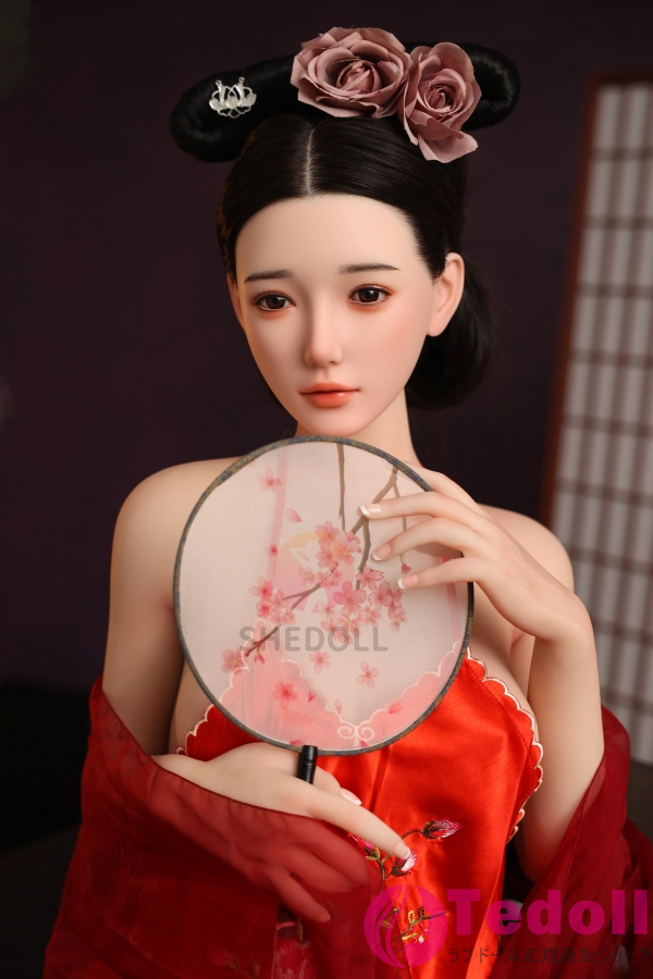 SHE DOLL 阿初 158cm中国風スレンダー熟女ラブドール 高品質リアルなダッチワイフ Cカップ ノーマル肌 掲載画像はシリコンヘッド+TPEボディ