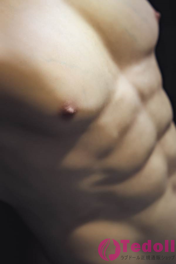 Realing 洛梵 82cmトルソー筋肉男リアル人形 アダルト 上半身大人のおもちゃ 女性sex用ラブドール シリコンヘッド+TPEボディ ノーマル肌