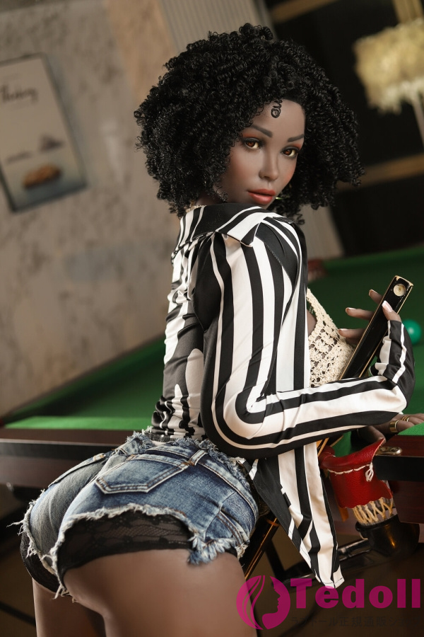 Galaxy Dolls C23 Tilford 158cm大きいお尻 黒人熟女ラブドール 爆乳外人セックスドール TPE製 Hカップ 黒い肌