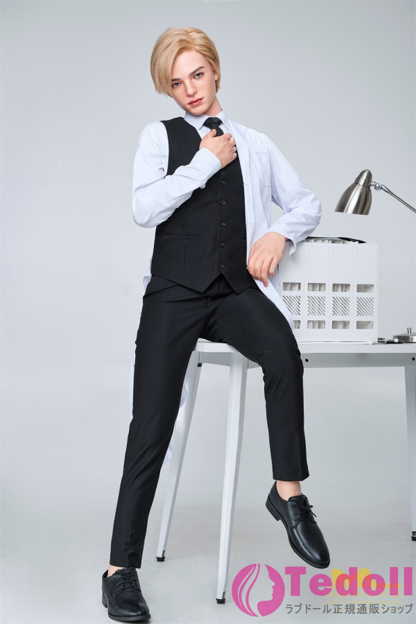 Irontech Doll M9 Lucas 170cm金髪 イケメン男性医師 コスプレラブドール 高級シリコン製 メンズ型ダッチワイフ 女用 ノーマル肌