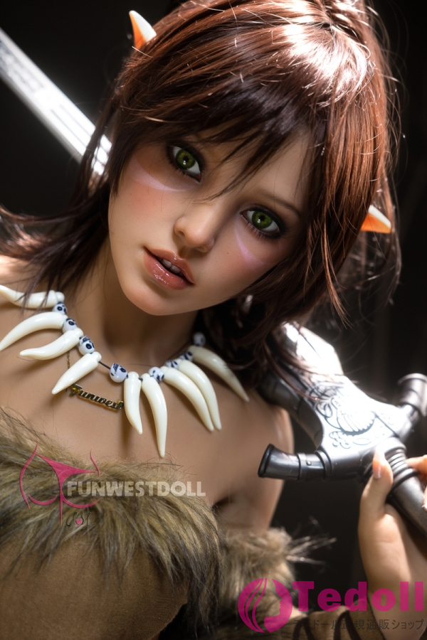 Funwest Doll #040 Kylie 159cm等身大 海外 リアルセックスドール エルフ TPE製 ワイルド ダッチワイフ 貧乳 Aカップ ノーマル肌