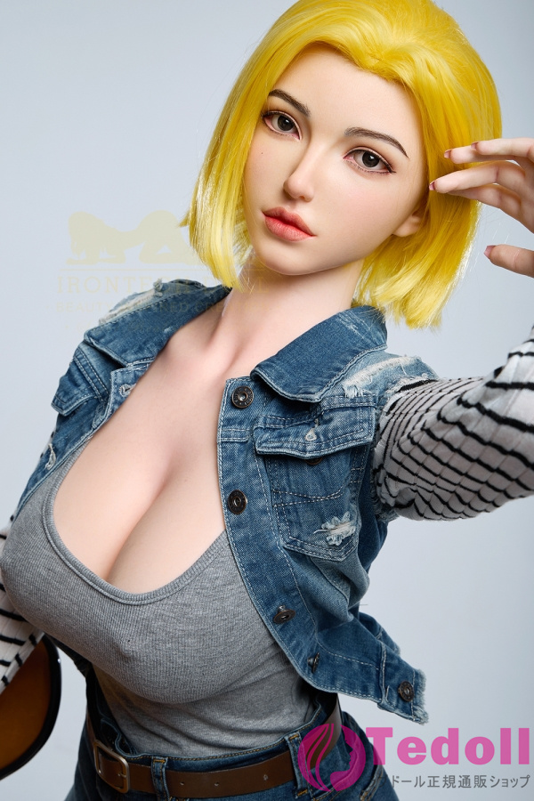Irontech Doll S41 Joline 159cmカウガール風の金髪美女ラブドール シリコン製リアル ダッチワイフ sex 等身 大 の 人形 巨乳 Fカップ ノーマル肌
