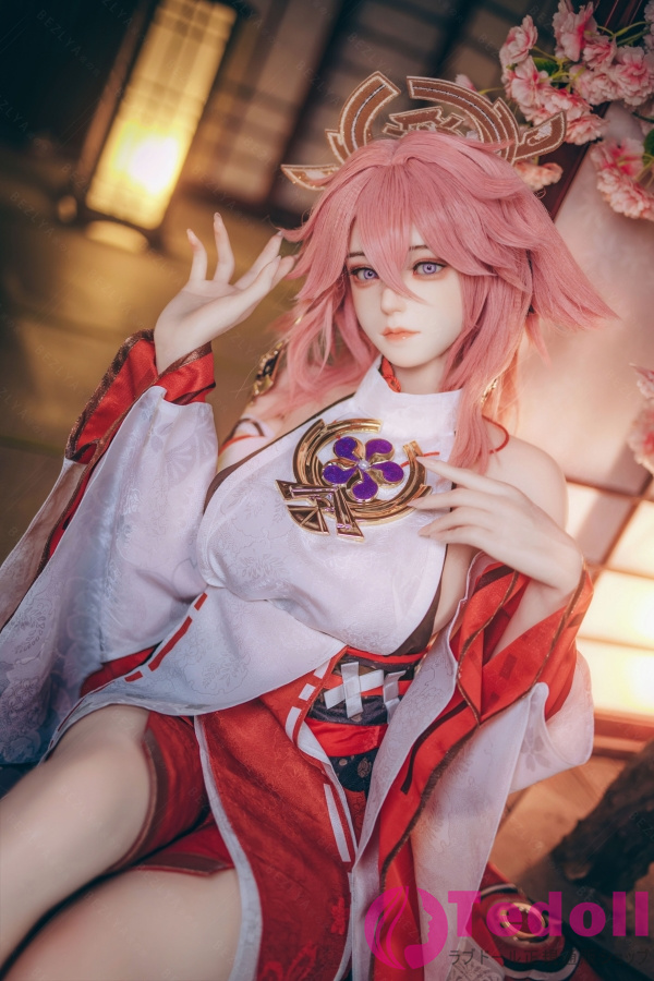 Bezlya Doll 2.2CFシリーズ 風鈴 155cm M版 原神 八重神子キャラクターダッチワイフ シリコン製ラブドール 巨乳 Fカップ ノーマル肌