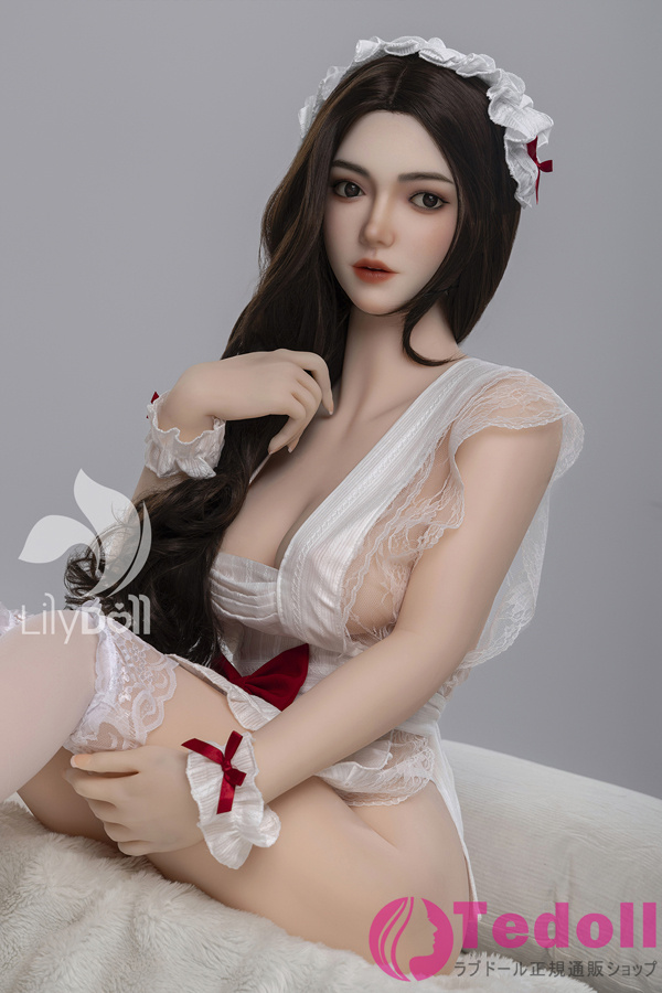 LilyDoll #LH030A-C Elara-C 158cm色白美人 裸エプロンセックス ラブドール シリコンヘッド+TPEボディ 等身 大 エロダッチワイフ Dカップ 白い肌