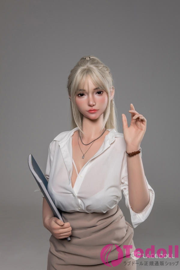 LACEDOLL 冬語 163cmセクシーな美人秘書 ラブドール 等身大 金髪ダッチワイフ 爆乳 Hカップ ノーマル肌 掲載画像はフルシリコン製