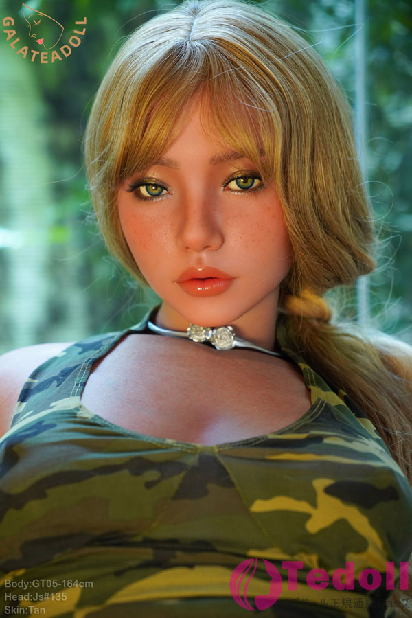 Galatea Doll JS135 GT05 164cm迷彩服セクシー海外美女 フルシリコン製 高級ラブドール Dカップ ノーマル肌