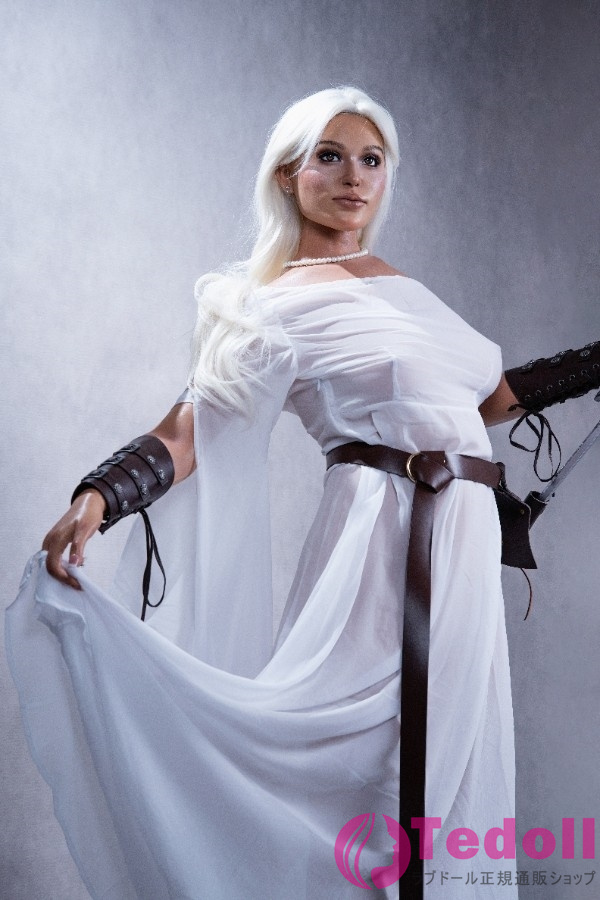 IDODOLL #ID4S Selena ROS口腔 165cm Dカップ 白髪 外人 フルシリコン製 豊満なボディ アダルト熟女 ラブドール リアルな皮膚メイク 小麦肌