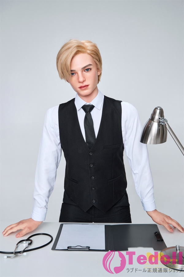 Irontech Doll M9 Lucas 170cm金髪 イケメン男性医師 コスプレラブドール 高級シリコン製 メンズ型ダッチワイフ 女用 ノーマル肌