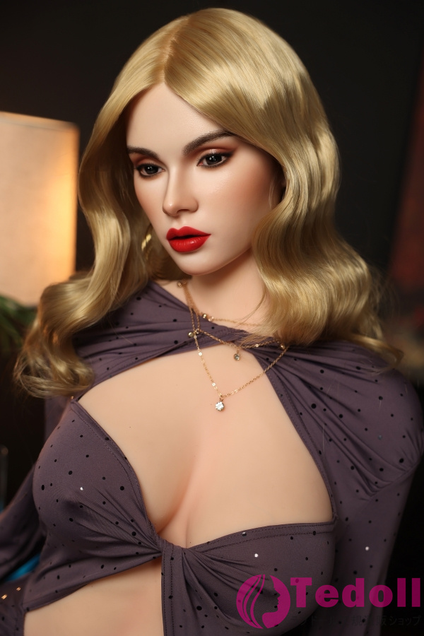 Orange In #1080 Onnika 168cm欧米系 セクシー ラブドール シリコンヘッド+TPEボディ 金髪熟女 エロダッチワイフ 巨乳 Eカップ 白い肌 口開閉＆口腔模擬付き