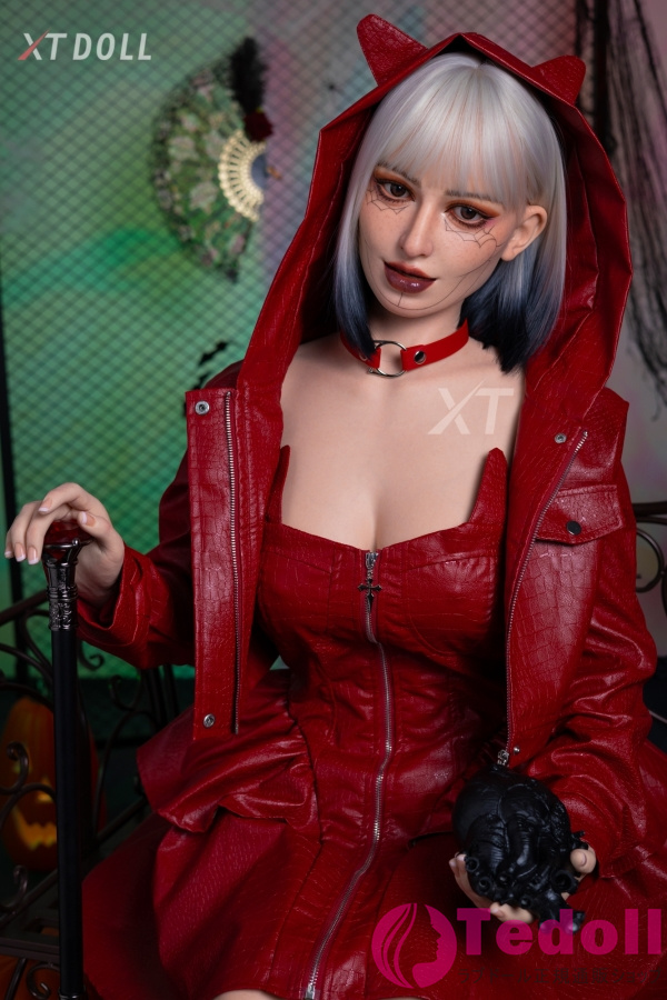 XTDOLL #XT-37-A Andrea 軽量化ボディ25kg 163cmハロウィンを楽しむ欧米熟女 ラブドール フルシリコン製 巨乳 セックスドール Fカップ ノーマル肌 口開閉＆口腔模擬付き