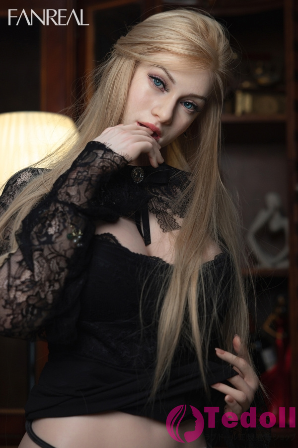 FANREAL Vanessa 168cm欧米風ダッチワイフ 魅力的な金髪美人 フル シリコン製ラブドール Fカップ ノーマル肌 口開閉＆口腔模擬付き