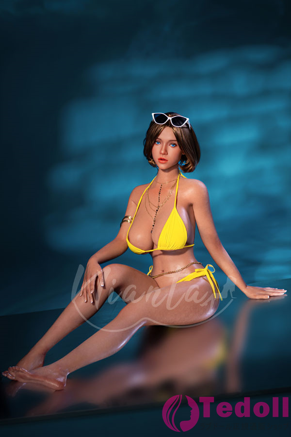 Nianta Doll Silicone-Xシリーズ #06 Emily ROS口腔 158cm Fカップ 巨乳ビキニ美女 外人 フルシリコン製 ラブドール セックス 小麦肌