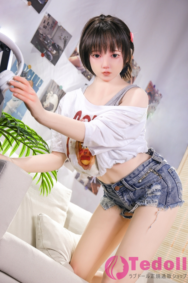 XYCOLO DOLL 奈良（Stella） 153cmプラチナシリコン製 清楚系 可愛い 短髪美少女リアルラブドール Aカップ ライトピンク肌