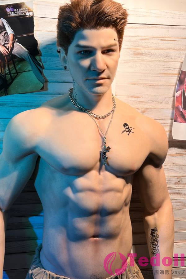Realing 昊骏「Herman」 180cm男性型 女性向け ラブドール シリコン製 筋肉体型 等身大 セックス人形 ノーマル肌