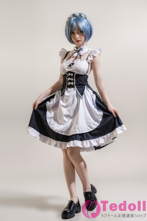 Orange In #600 Mary 158cm-B 華奢なスレンダーボディラブドール 高級シリコン製 コスプレメイド制服ダッチワイフ Cカップ 白い肌 口開閉＆口腔模擬付き