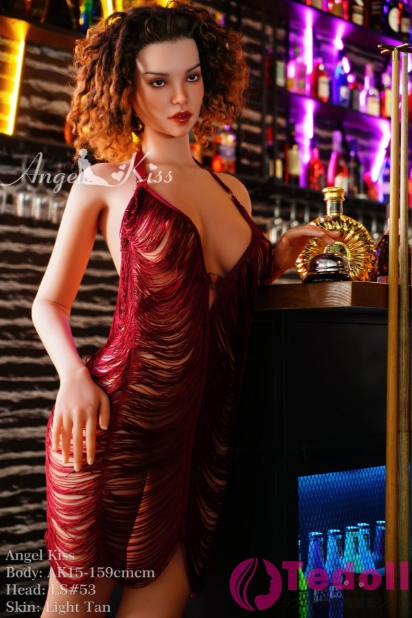 Angelkiss LS#53 鼓津絵 159cm Fカップ 海外 巨乳熟女 セックス人形 フルシリコン製 ラブドール 小麦肌