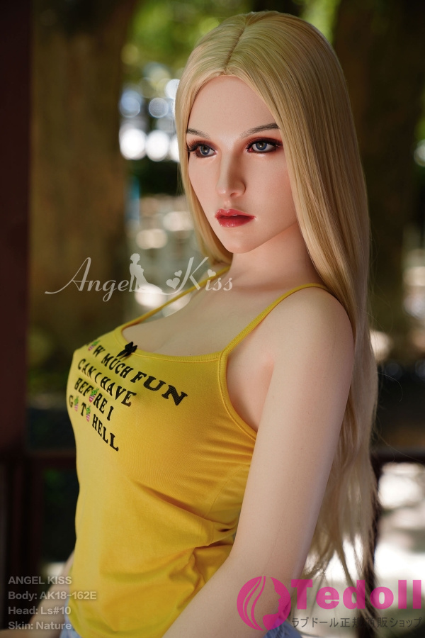 Angelkiss LS#10 香寿江 162cm海外金髪熟女セックスラブドール シリコン製 等身 大 セクシードール Eカップ ノーマル肌