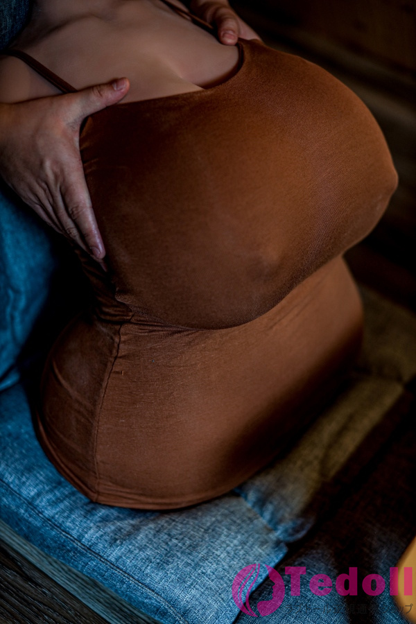 CLM(Climax Doll) Classicシリーズ 超乳 上半身 TPE製ラブドール 等身大トルソー型ダッチワイフ 58# Torso Tatami (Black) 63cm